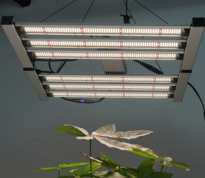 320W Quick Heat Dissipation Led Growth Light Dual-end Growth Light 6-strip Uv Infrared Houseplant Growth Light Lm281B dimmable